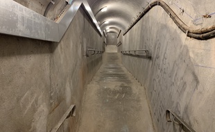 Sous le musée, un abri de défense passive devenu CP militaire ne demande qu'à être visité