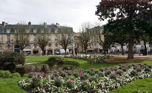 La place Gambetta, à Bordeaux