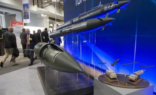 Des missiles du groupe Lockheed Martin à Washington, le 13 octobre 2014