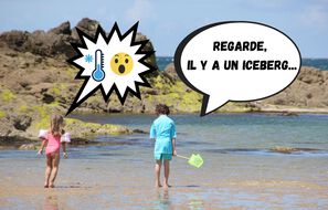 Les températures de la mer sont particulièrement froides en ce printemps en Bretagne. Illustration d'une plage, ici à Saint-Malo.