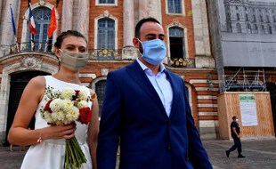 Un mariage à Toulouse en 2020.
