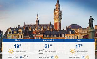 Météo Lille: Prévisions du dimanche 26 septembre 2021
