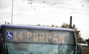 Un bus de la ligne 14. Illustration.