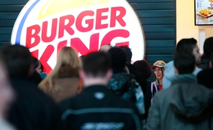 Marignane le 8 janvier 2013 - Burger King a ouvert son premier restaurant en France a l'aéroport de Marignane Marseille Provence