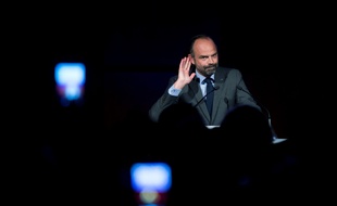 Edouard Philippe en meeting à Toulon, le 17 mai 2019.