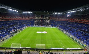 Le Parc OL, ici en février, avant un match de Ligue 1 contre le PSG.