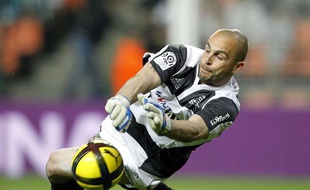 Jérémie Janot, le gardien de l'ASSE, en mai 2011, à Saint-Etienne.