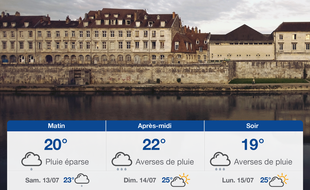 Météo Besançon: Prévisions du vendredi 12 juillet 2019
