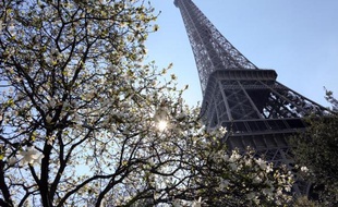La Tour Eiffel le 6 avril 2015 à Paris