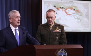 Le secrétaire américain à la Défense, Jim Mattis