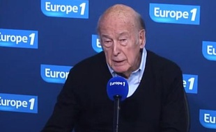 Valéry Giscard d'Estaing ce jeudi 8 mai 2014 sur Europe 1