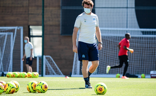 L'entraîneur de l'OM André Villas-Boas à la Commanderie (photo d'illustration).