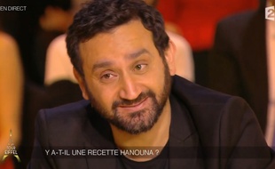 Cyril Hanouna dans Un soir à la Tour Eiffel, mercredi 19 novembre 2014.