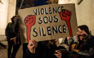 Une pancarte brandie à Toulouse le 26 novembre 2020, dans une manifestation contre la loi « sécurité globale ».
