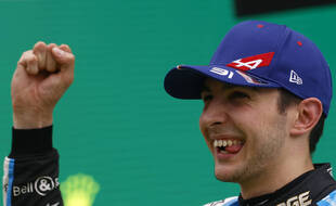 Mais oui Esteban ! Il est dans la poche celui-là! (Florion Goga/Pool via AP)