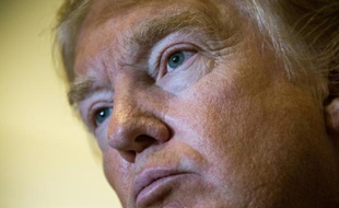 Donald Trump, candidat à l'investiture républicaine, le 28 septembre 2015 à New York