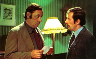 Philippe Noiret et Jean Rochefort dans L'Horloger de Saint-Paul.