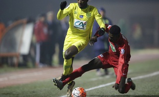 Enock Kwateng, professionnel nantais le plus souvent en CFA cette saison.