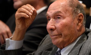 Serge Dassault le 29 septembre 2015 à Paris