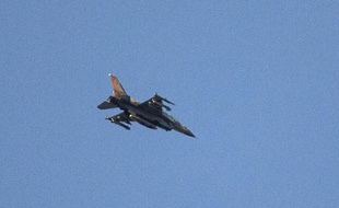Un avion de chasse israélien, le 13 juillet 2013