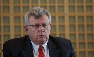 Christian Eckert, secrétaire d'Etat au Budget, le 22 mai 2014 à Paris.
