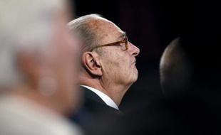 L'ancien président Jacques Chirac le 21 novembre 2015 à Paris