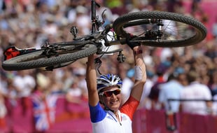 Julie Bresset avait décroché l'or olympique le 11 août 2012 à Londres.