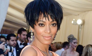 Solange Knowles, la soeur de Beyoncé, au Met Gala à New York, le 5 mai 2014.