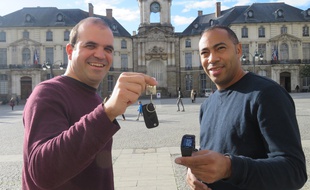 Ronan Corre et Fabrice Touba, les deux concepteurs du site Sherlook.
