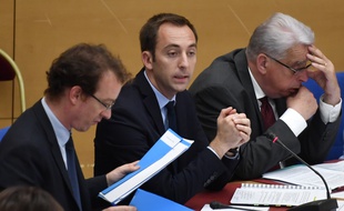 Jean-Marie Girier (au centre) auditionné ce lundi au Sénat