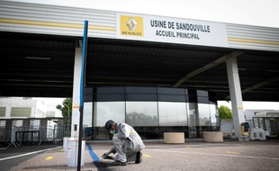 Les ouvriers de l'usine Renault de Sandouville ont pu reprendre le travail.