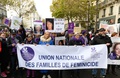 Sandrine Bouchait, présidente de l'Union nationale des familles de féminicide, défilait en tête de cortège lors de la marche organisée par le collectif #NousToutes le 23 novembre. Elle déplore qu'aucune des mesures présentées en conclusion du Grenelles des violences conjugales ne porte sur la prise en charge des proches des victimes de féminicide.
