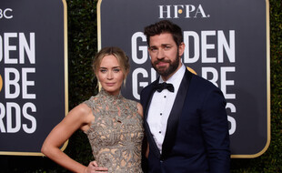 L'actrice Emily Blunt et le réalisateur John Krasinski