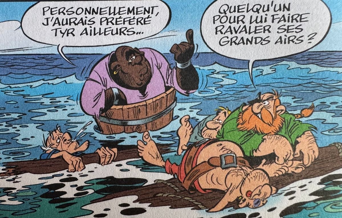 « Astérix en Lusitanie » : Baba, le pirate noir, perd ses attributs racistes, accent et grosses lèvres