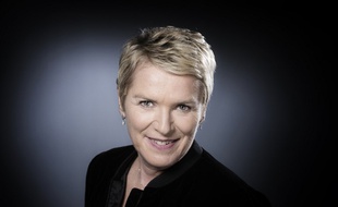 Elise Lucet, journaliste, le 13 octobre 2017 à Paris