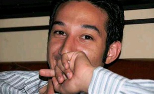 Capture d'écran du profil Twitter du journaliste marocain Youssef Jajili.