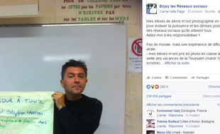 Un professeur a fait une expérience pour tester la rapidité de diffusion d'une photo sur les réseaux sociaux.