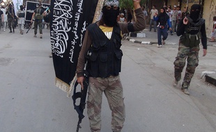 Des combattants de la branche syrienne d'Al-Qaida, en juillet 2014 (Illustration).