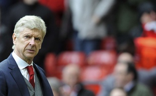 Arsène Wenger, encore sur le banc d'Arsenal, le 29 avril 2018.