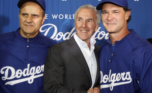Le nouveau propriétaire de l'OM, Frank McCourt, ici en 2011 quand il était le patron des Dodgers.