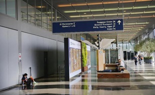 L'aéroport de Chicago le 27 septembre 2014