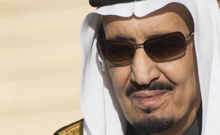 Le roi Salmane, nouveau monarque d'Arabie saoudite, le 27 janvier 2015 à Ryad