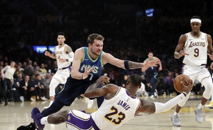 Luka Doncic a remporté son duel face à Lebron James, le 1er décembre 2019.