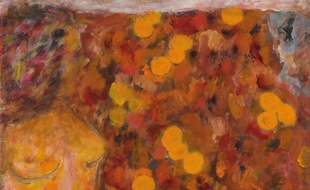 Nu orange, une huile sur toile peinte par Bonnard a priori en 1943