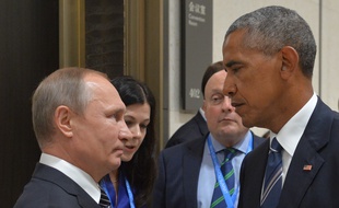 Barack Obama et Vladimir Poutine le 5 septembre 2016.