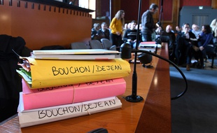 Au premier jour de l'audience du procès du meurtrier présumé de Patricia Bouchon, à Toulouse.