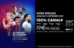 Suivez les matchs de l’UEFA Champions League avec ce bon plan 100 % CANAL+