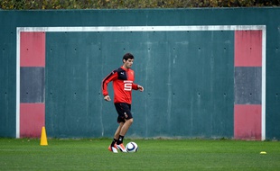 Le Rennais Yoann Gourcuff à la Piverdière, le 3 novembre 2015.