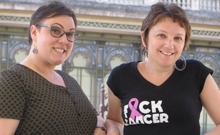 Séverine (à droite) et Justine organisent à Lyon le premier salon des