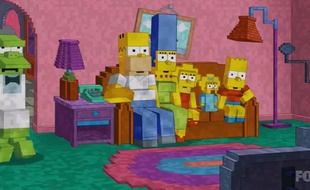 Le générique des «Simpson» rend hommage à «Minecraft».